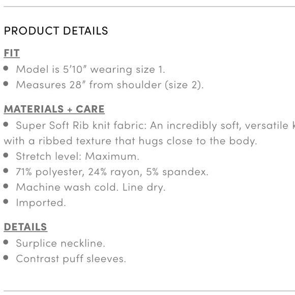 adorable top worn once - Picture 8 of 8